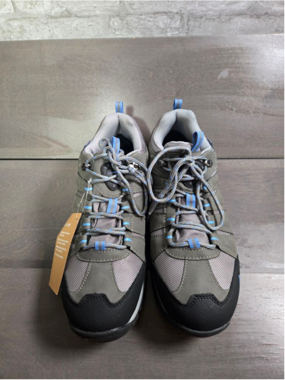 Women's Pacific Mountain Gray Blue Butte Low Hiking Shoes Size 9.5 - Picture 5 of 12